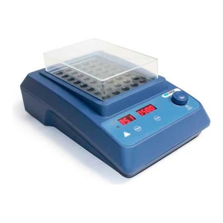 Scilogex SCILOGEX HB120-S LED Digital Dry-Bath with Clear Cover, Single-Block, 110-120V, 50/60 Hz 521111019999